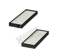 Filtre d'habitacle Filtre de pollens E3916LI-2 HENGST FILTER pour HYUNDAI i20 I