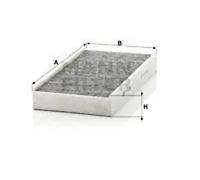 Filtre d'habitacle (filtre à pollen) MANN-FILTER CUK 3240