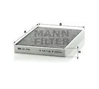Mann Filter Filtre cabine Baldwin AFC09093