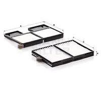 MANN-FILTER CU 21 001-2 Filtre à air de cabine - VÉHICULE DE TOURISME + UTILITAIRES