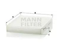 Filtre d'habitacle (filtre à pollen) MANN-FILTER CU 2559