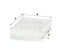 Filtre d'habitacle Intérieur du véhicule côté conducteur Filtre à particules