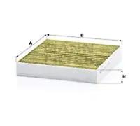 Filtre d'habitacle Intérieur du véhicule côté conducteur FP 2559 MANN-FILTER