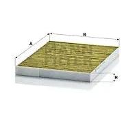 MANN-FILTER FP 2620 Filtre à air de cabine - VÉHICULE DE TOURISME + UTILITAIRES