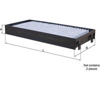 Knecht LAK221/S Filtre, air de l'habitacle