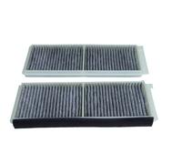 FILTRE D'HABITACLE MAZDA 2 SET DE 2 AVEC CARBONE ACTIF