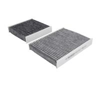 FILTRE D'HABITACLE PEUGEOT 207 06- 2 PCS. AVEC CHARBON ACTIF