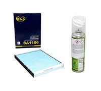 Filtre d'habitacle SA1106 + nettoyant PETEC pour climatisation