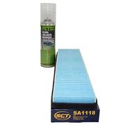 Filtre d'habitacle SA1118 + nettoyant pour climatisation 500 ml PETEC