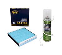 Filtre d'habitacle SA1182 + nettoyant PETEC pour climatisation
