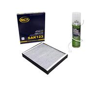 Filtre d'habitacle SAK123 + nettoyant pour climatisation PETEC