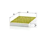 MANN-FILTER Filtre d'habitacle FP 2722-2 - Filtre à pollen