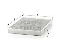 Filtre d'habitacle sous la boîte à gants Filtre à charbon actif CUK 2842 pour VW