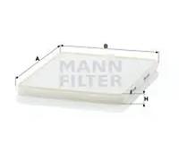 MANN-FILTER CU 2326 Filtre à air de cabine - VÉHICULE DE TOURISME + UTILITAIRES
