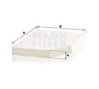 MANN-FILTER CU 30 007 Filtre à air de cabine - VÉHICULE DE TOURISME + UTILITAIRES