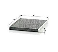 Filtre d'habitacle (filtre à pollen) MANN-FILTER CUK 2026