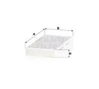 Filtre d'habitacle (filtre à pollen) MANN-FILTER CUK 2723-2