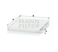 MANN-FILTER CU 2026 Filtre, air de l'habitacle pour ABARTH,CHRYSLER,FIAT,FORD,LA