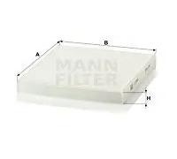 MANN-FILTER Filtre d'habitacle CU 23 009 Filtre à pollen