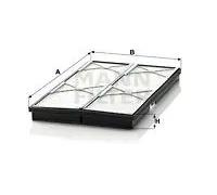 Mann Filter – Filtre d'habitacle (filtre à pollen) CU 3759