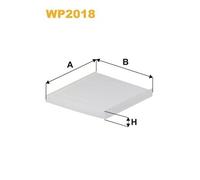 Filtre D'habitacle Standard Wix Filters Wp2018