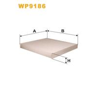 Filtre D'habitacle Standard Wix Filters Wp9186