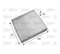VALEO 715692 Filtre, air de l'habitacle ESSENTIAL Filtre à particules (pollen) Protection contre le pollen, la poussière et les bactéries