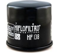 Hiflofiltro Filtre à huile HF138 Noir brillant