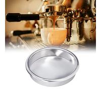 Filtre d'insertion de rétro-rinçage de machine à café semi-automatique de 58 mm Disque de nettoyage en acier inoxydable pour Gaggia Classic et autres machines à expresso
