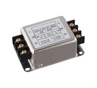 Filtre d'interférence d'alimentation 1 phase 2 étapes pour CW4L2 3A6A10A20ASR conçu pour minimiser les perturbations électromagnétiques (20 A)