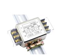 filtre d'interférence électromagnétique, Bornier de filtre servo monophasé à deux étages AC220 V série CW4, rail 3-30 A SR(CW4L2-3A -SR small guide rail type)