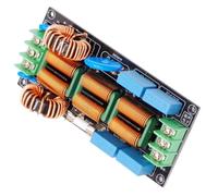 Filtre d'interférences électromagnétiques 220 V - Design à 4 étapes - Éliminateurs de bruit pour systèmes de cinéma maison - Filtre de suppression du bruit en mode commun
