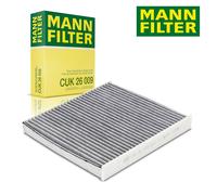 Filtre d'habitacle (filtre à pollen) MANN-FILTER CUK 26 009