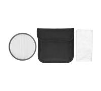 Filtre Dioptrique Centre Double Demi - Lune 82MM, Verre Optique avec Effet Flou Créatif - Revêtement MRC, Résistant à l'eau et à l'huile, Effets Lumineux Doux pour Photographie e (82 mm)