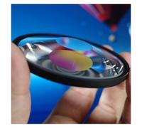 Filtre d'objectif à Prisme Creux Swirl Halo FX | Filtre à prisme flou créatif au premier plan creux for produire un halo bokeh tourbillonnant(With 52 adapter ring,Swirl)