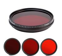 Filtre d'objectif à Rayons X Infrarouge réglable 530/590/630/680/720/750 nm, adapté aux appareils Photo Reflex numériques 46, 49, 52, 55, 58, 62, 67, 72, 77, 82 mm (Size : 58mm)
