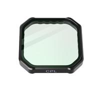Filtre d'objectif CPL rotatif pour prise de vue dynamique, traitement des surfaces anti-huile, améliore la clarté de l'imagerie, kit de filtre d'appareil photo ABS