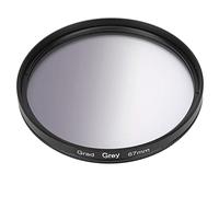 Filtre D'objectif D'appareil Photo gradué Junestar 67 Mm pour ///Fuji, Nano-revêtement Multicouche, étanche, Résistant aux Rayures (Gris dégradé)
