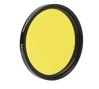 Filtre D'objectif de 52mm Compatible avec L'objectif D'ouverture de Filtre de 52mm, Filtre D'objectif de Caméra en Verre Optique à Cadre en Alliage D'aluminium (Jaune)