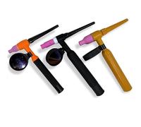 Filtre d'objectif de casque de soudage pour torche Tig QQ150 WP9 WP17 WP18 WP26 offrant un angle de lentille réglable (B)