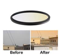 filtre d'objectif pour appareil photo DSLR,densité neutre 37/40.5/43/46/49/52/55/58/62/67MM 72/77/82mm,pour Canon,Nikon,Sony,accessoires - Type G Yellow-58mm