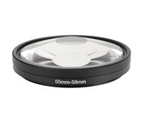 Filtre D'objectif Prisme 55 Mm, Filtre à Effet de Flou de Distorsion pour Vidéographie, Portrait ou Nature Morte, avec Texture Antidérapante pour des Performances Optimales