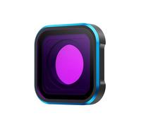 Filtre d'objectif sous-marin Pièce de rechange Filtre d'objectif de caméra de sport Installation rapide Étanche pour 13/12/11/10/9 Accessoires Caméras d'action Accessoires de correction de couleur