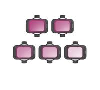 Filtre D'objectif Sunnylife ND, Compatible avec DJI, Avata 2 Lentilles en Verre Optique, Ensemble De Filtres Réglables ND8 ND16 ND32 ND64 ND128 MCUV, Accessoires(ND8-16-32-64-128)