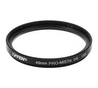 Filtre d'objectif Tiffen 49mm Pro-Mist 1/4 Diffusion - Noir, Accessoire photo professionnel pour effets de lumi?re et de douceur.