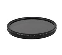 Filtre D'objectif Variable ND2-400, Filtre à densité Neutre Réglable avec Cadre Rotatif, Cadre en Alliage D'aluminium, Verre Optique trempé Résistant aux Chocs (72mm)