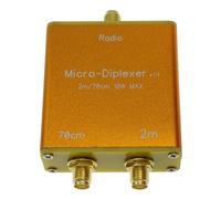 Filtre duplex diplexeur micro-type 10 W V/U 2 m 70 cm, utilisé pour être placé entre l'émetteur et l'antenne (avec coque)