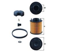 MAHLE UX 1D Filtre d'urée