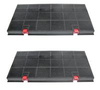 Filtre a charbon actif elica 150 435x216x28 mm pour hotte - aeg