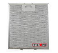 Filtre en aluminium pour hottes, 267 x 305 x 9 mm, compatible avec produits Elica